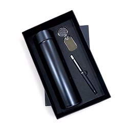 3 in 1 combo set - temperature bottle, keychain, and pen