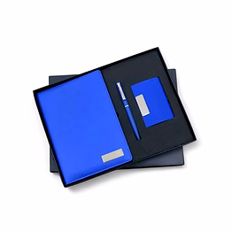 3 in 1 combo set - pu leather diary , ball pen and cardholder