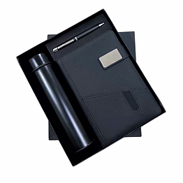 3 in 1 combo set - temperature bottle, pocket diary with ball pen