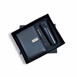 3 in 1 combo set - premium pu diary with hot cold tumbler and ball pen