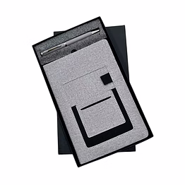 premium dual combo diary with pocket and ball pen set - perfect for gifting or personal use