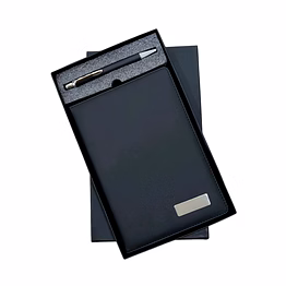 premium 2 in 1 combo set - pu leather diary with ball pen