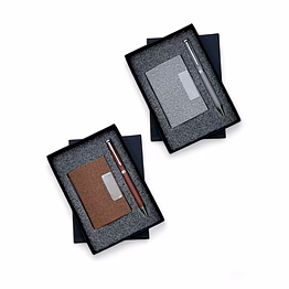 elegant fabric design dual combo - pen x cardholder