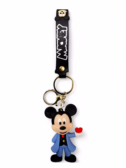 Mickey - Mine Mouse Silicon Keychain | Disney Fan Accessory-KSC-MK-24