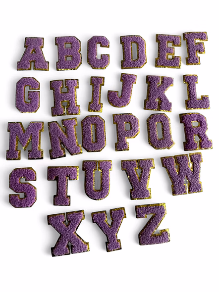 Premium Chenille Patches for DIY Projects - Fabric Embroidered-SGCH-PR-B