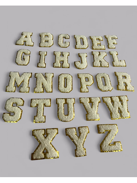 Premium Chenille Patches for DIY Projects - Fabric Embroidered