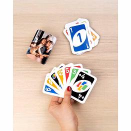 personalized uno cards deck - customizable with your own image/logo/name