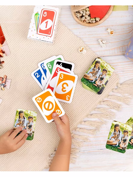 Personalized UNO Cards Deck  - Customizable with Your Own Image/Logo/Name-2