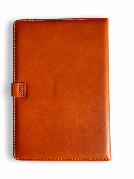 Soft PU Diary Tan Back