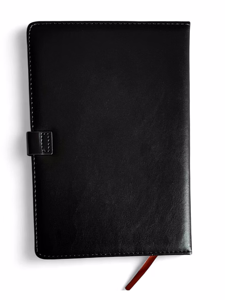 Soft PU Diary Black Back