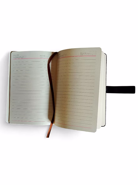 Soft PU DIARY TAN OPEN