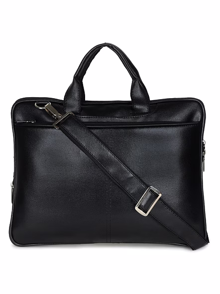 Vegan Leather Premium Laptop Bag - Sleek Design for Modern Professionals