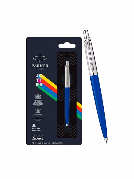 Parker Jotter Originals Ball pen With Steel Trim - Timeless Elegance and Retro Charm
