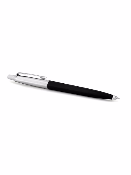 Parker Jotter Originals Ball pen With Steel Trim - Timeless Elegance and Retro Charm-Black-3