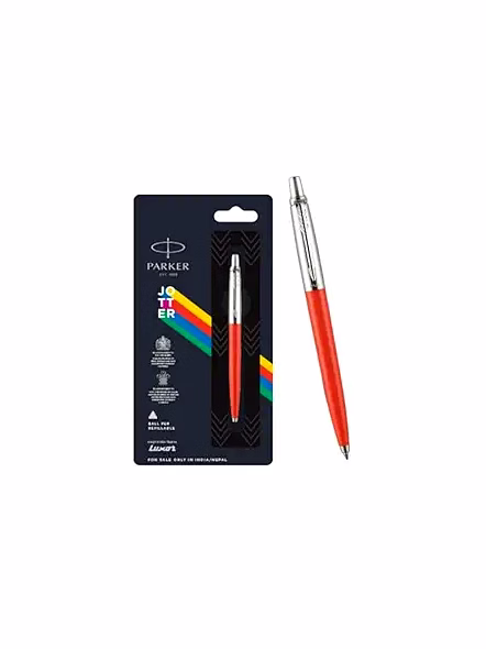 Parker Jotter Originals Ball pen With Steel Trim - Timeless Elegance and Retro Charm-Yellow-6