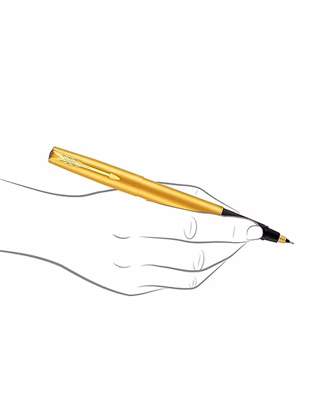Parker Frontier Gold Trim Pen Roller Pen