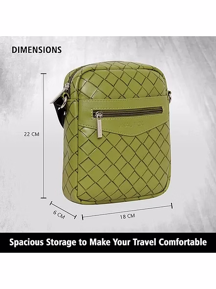 Nautica Checks Style Sling Bags - Trendy Fashionable Sling Bag-4