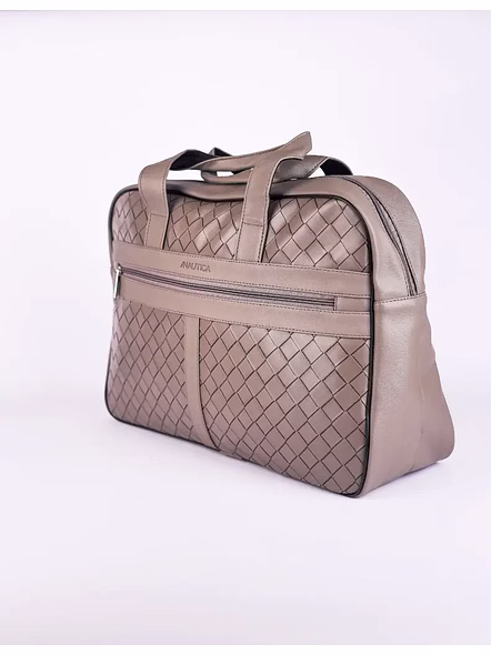 Nautica Duffle Bag Checks (#6601)-Green-3