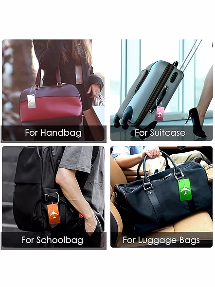 Aluminum Metal Travel Luggage Tag | Secure &amp; Stylish Luggage Identification-3