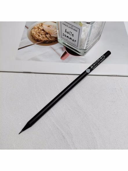 Premium Black Wood Pencil with Custom Branding-5