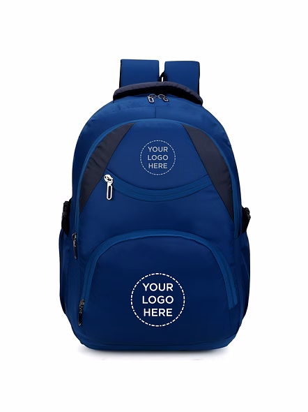 Granules Blue 18-Inch Multi-Pocket Backpack - Durable School Bag &amp; Travel Daypack-2