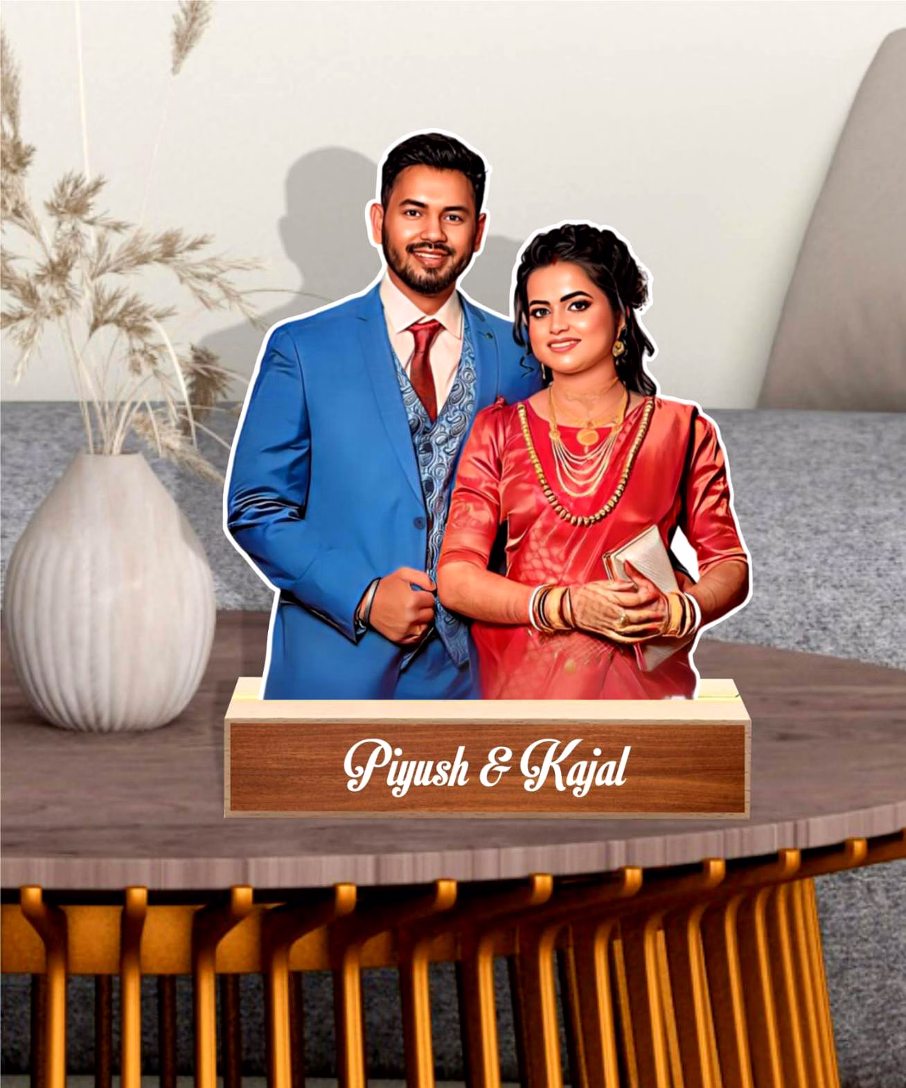 Create Your Personalized Space with Cutout Photo Stand 10x12 FR-44 image 1