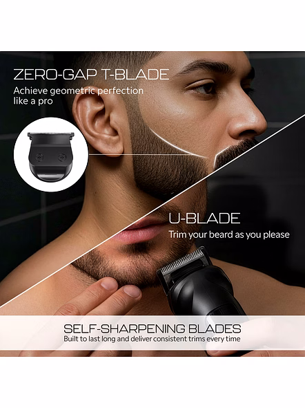 Zlade Jaws Alpha Rechargeable All-in-One Beard Trimmer-1