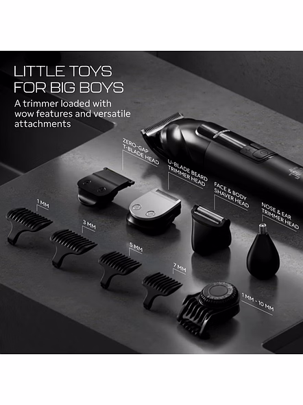 Zlade Jaws Alpha Rechargeable All-in-One Beard Trimmer-5