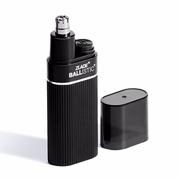 zlade ballistic nose & ear hair trimmer - efficient & portable grooming