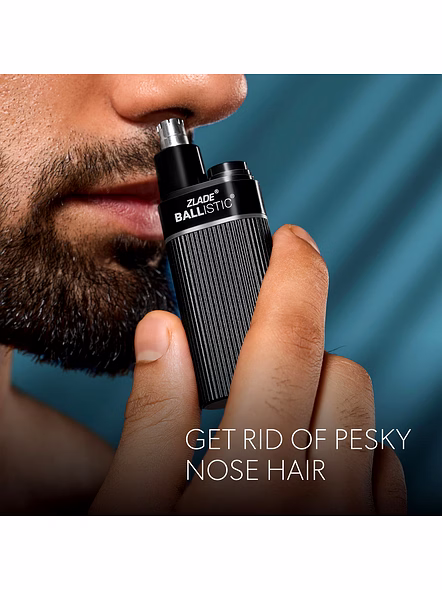 Zlade Ballistic Nose &amp; Ear Hair Trimmer - Efficient &amp; Portable Grooming-3