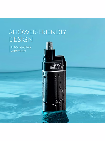 Zlade Ballistic Nose &amp; Ear Hair Trimmer - Efficient &amp; Portable Grooming-5