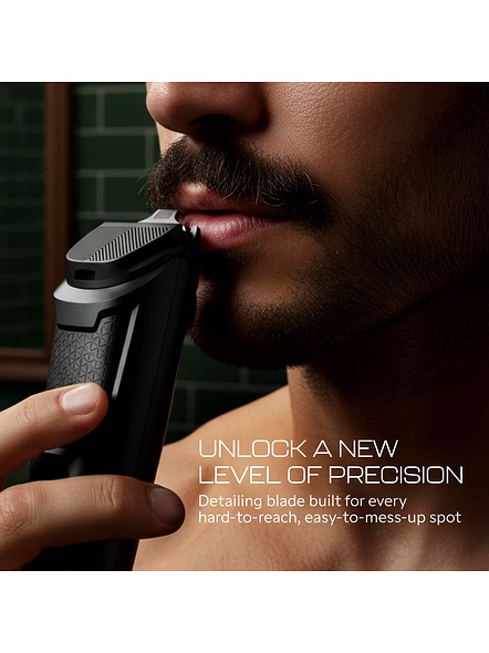 Zlade Jaws Blitz Rechargeable Beard Trimmer | Precision Grooming &amp; Versatile Styling-2