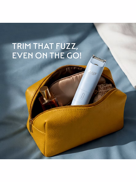 Zlade Summer Vacay | 2-in-1 Rechargeable Bikini Trimmer &amp; Face Shaver for Women-7