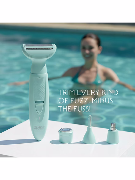 Zlade Summer Move All-in-One Trimmer for Women | Rechargeable Multigroomer-5