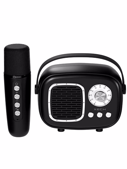 XECH RETRO JAM - Karaoke Speaker with Mic