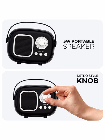 XECH RETRO JAM - Karaoke Speaker with Mic-4