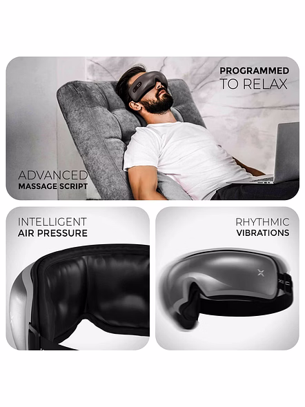 XECH iSoothe Eye Massager - Rejuvenate Your Eyes with Relaxing Massage-2
