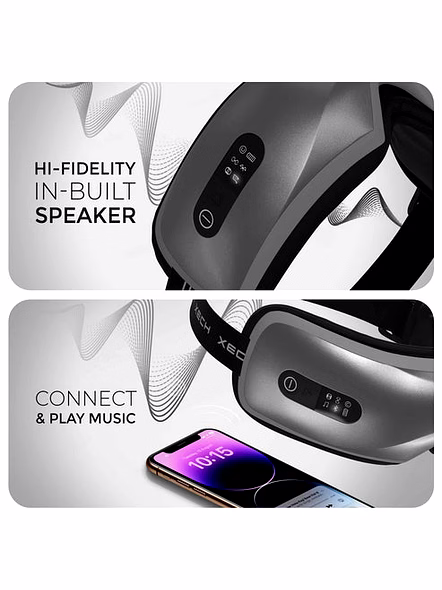 XECH iSoothe Eye Massager - Rejuvenate Your Eyes with Relaxing Massage-3