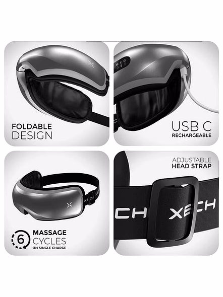 XECH iSoothe Eye Massager - Rejuvenate Your Eyes with Relaxing Massage-5