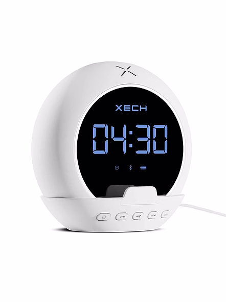 XECH Ellipse Wireless Speaker with Digital Clock and Alarm-Xech-Ellipse-2