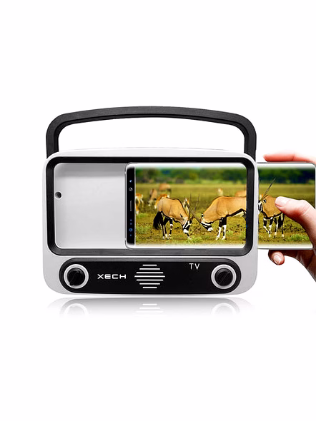 XECH Tellivibe Max - Retro Bluetooth Speaker with Smartphone Holder-XECH-Tellivibe-Max