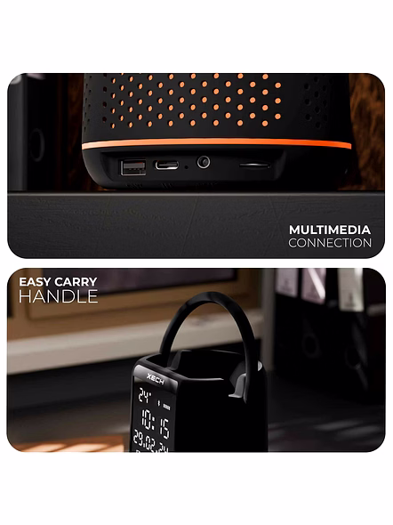 XECH Deskboss Dark Edition - Multifunctional Desk Speaker with Ambient Lighting-7