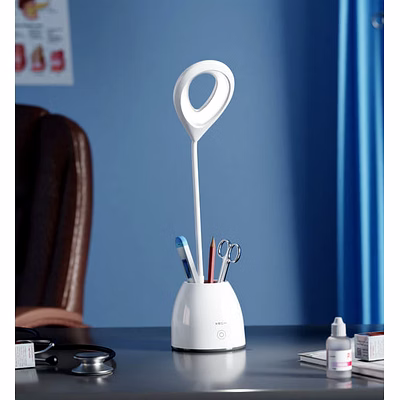 xech t2c desk lamp with 450 lumens of pure led power - stylish and portable lighting solution