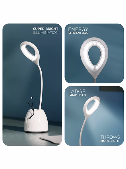 XECH T2C Desk Lamp with 450 Lumens of Pure LED Power - Stylish and Portable Lighting Solution-1