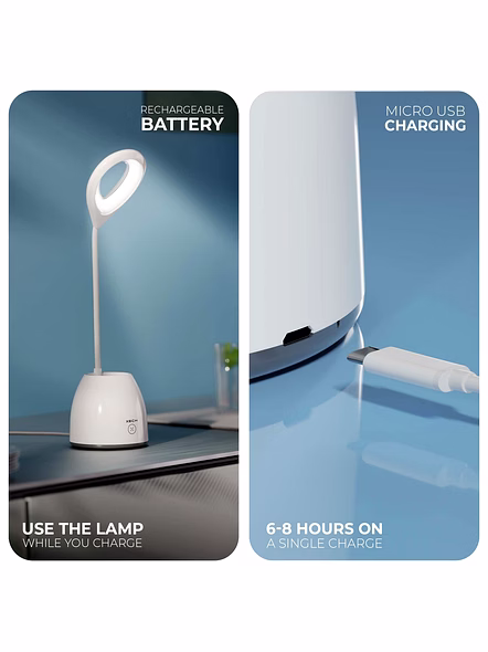 XECH T2C Desk Lamp with 450 Lumens of Pure LED Power - Stylish and Portable Lighting Solution-3