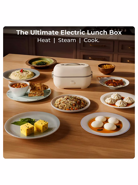 XECH Hot Box II - Electric Lunch Box with SafeSteam™ Technology-1