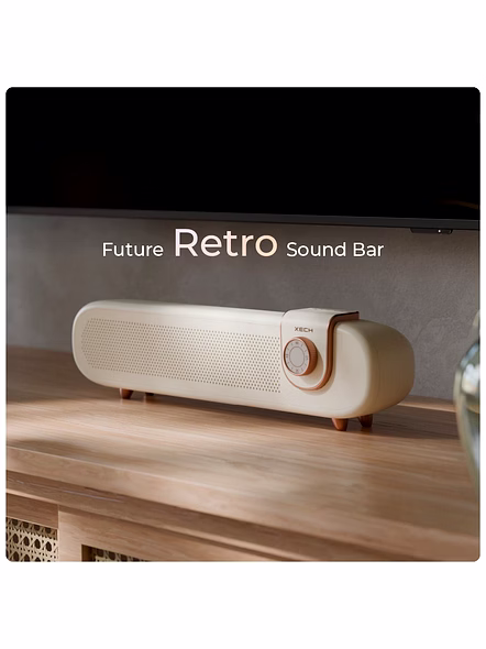 XECH Retronaut Mini Soundbar - Retro Design with Powerful Audio Experience-1