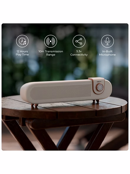 XECH Retronaut Mini Soundbar - Retro Design with Powerful Audio Experience-5
