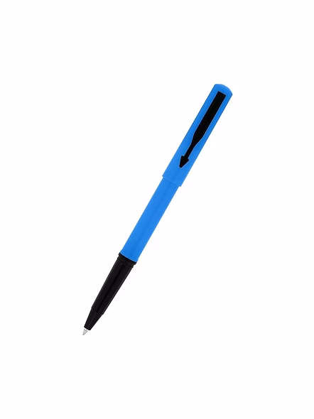 Parker Beta Neo Ball Pen with Stainless Steel Trim-Blue-2