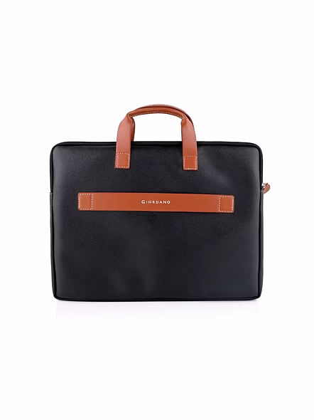 Giordano UNI Laptop Sleeve (#60500) - Stylish &amp; Protective Laptop Accessory-Black-1